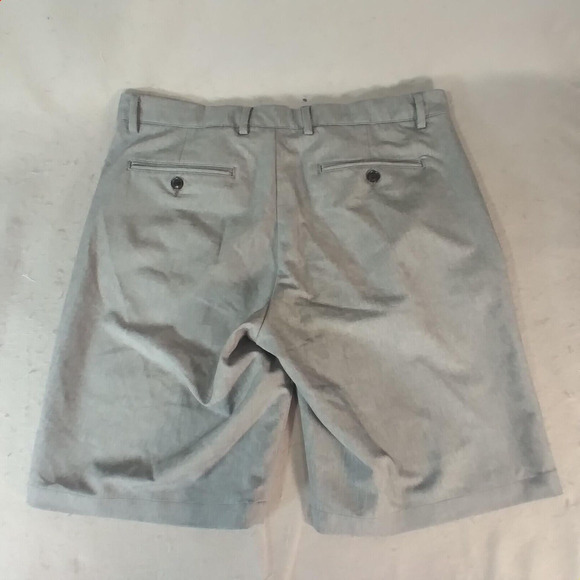 Greg Norman golf shorts men's 36 x 10 gray microfiber Dri-Fit flex stretch - Picture 8 of 11